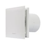 Airflow Quietair 90000456 mural Extracteur ventilateur silencieux, 10 W, 230 V, Blanc, 150 mm