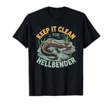 Hellbender Salamander – Unique Amphibian Design T-Shirt