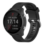 Garmin Forerunner 245 klockarmband i silikon - Svart