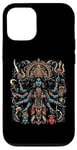 Coque pour iPhone 15 Pro Kali Hindou Goddess Of Death Warrior Mother Fierce