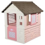 Smoby - Corolle - Maison enfant - 110 x 98 x 127cm - Fenêtres coulissantes - Traitement anti-UV - Rose - Fabriqué en France