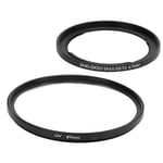 Protective 67Mm Uv Filter Filter Ring Lens Cap Sets For Sx40 Series LS