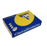 Clairefontaine Lot de 12 Ramettes 250 Feuilles Papier 160g A4 210x297 mm Certifié FSCtournesol