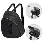 Black Diaper Bag 2 In 1 Mom Backpack Portable Mommy Storage Bag  Doona Stroller