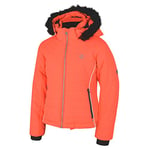 Dare 2b PREDATE Veste de Ski Fille Fiery Coral FR : S (Taille Fabricant : 3-4)