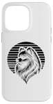 Coque pour iPhone 14 Pro Max Retro Sunset Poméranians Poméraniens Pom Dog