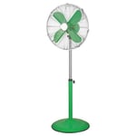 Ventilateur à pied cm.40 Vert Métal