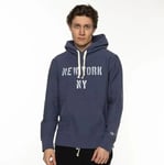 Mens Medium Champion X Todd Snyder Hoodie Navy Blue - New York NY