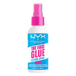 NYX Professional Makeup The Face Glue Setting Spray, Spray fixateur résistant aux transferts et waterproof, 60ml