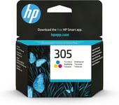 HP 3YM60AE 305 Original Ink Cartridge, Tri-Colour, Single Pack