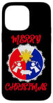 Coque pour iPhone 14 Pro Max Pinoy Drapeau philippin philippin soleil Noël ange crèche