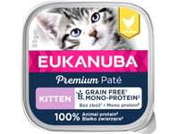 Eukanuba Euk Cat Kitten Chicken Pate Mono 85G - (16 Pk/Ps)