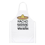 Nacho Average Van Man Chefs Apron Worlds Best Favourite Funny Awesome Cooking