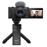 Sony Vlog Camera ZV-1 + GP-VPT2BT Bluetooth Vlogging Grip