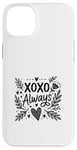 Coque pour iPhone 14 Plus XOXO Cœur d'amour pour la Saint-Valentin