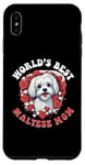 iPhone XS Max Maltese Dog Breed Pet World's Best Maltese Mom Case