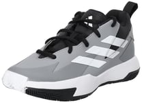 adidas Cross Em Up Select Mid Trainers Kids Shoes (Non-Football), Grey Three/Cloud White/core Black, 4 UK