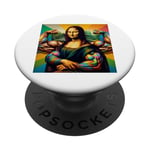 Léonard de Vinci PopSockets PopGrip Adhésif