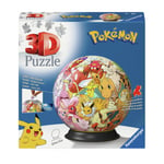 Ravensburger 3D Pussel: Pokémon Pussel Boll 72 Bitar