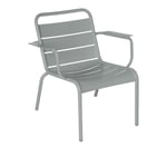 Fermob - Luxembourg Lounge Armchair - Lapilli Grey - Fåtöljer utomhus - Frédéric Sofia - Metall