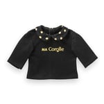 Ma Corolle - T-Shirt Noir et Or, vêtement, pour poupée Ma Corolle, 36cm, dès 3 Ans, 9000212870