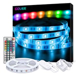 Led Strip Lights, Govee 5 Metre Rgb Colour Changing Lighting Strip With Remote &