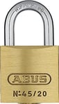 Abus 45/20 Brass Padlock 20 mm