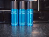 Davidoff Cool Water Deodorant Spray 150ml x 3