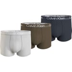 Calvin Klein Kalsonger 3P Modern Structure Recycled Trunk Flerfärgad XX-Large Herr