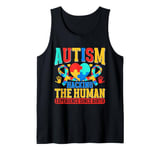 Hacking the Humans Experience since Birth Autism Tank Top