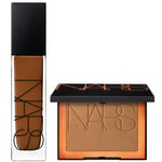 NARS Natural Longwear Foundation 30ml and NARS Laguna Bronzing Powder 2.8g (Various Shades) - Mali