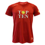 Luanvi édition limitée T-Shirt Technique Top Ten, Homme XS Rouge