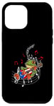 iPhone 12 Pro Max Puerto Rico Flag Coqui Frog Play Guitar Puerto Rican Music Case