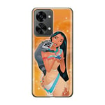 ERT GROUP mobile phone case for Oneplus NORD 2T 5G original and officially Licensed Disney pattern Pocahontas & Meeko 001 optimally adapted to the shape of the mobile phone, case made of TPU