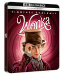 Wonka : Edition Steelbook [4K Ultra HD + Blu-Ray]