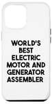 iPhone 12 Pro Max World's Best Electric Motor And Generator Assembler Case