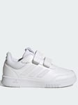 adidas Sportswear Kids Unisex Tensaur Sport 2.0 Trainers - White, White/White, Size 4.5 Older