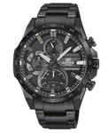 Casio Edifice Chrono Solar EFS-S620DC-1AVUEF - Sort kvarts herreur