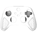 För Xbox Series S/X Game Controller Dammtätt silikonskydd Anti-halk Fodral - Vit