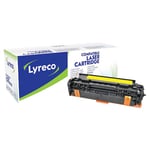 Lyreco Toner HP CE412A Gul