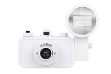 Appareil photo argentique Lomography La Sardina Edition DIY 35 mm f/8 Blanc