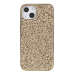 EIDERWOOD iPhone 14 Glitter Hybrid Deksel - Gull