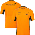 McLaren F1 2023 Officiellt Team T-Shirt Tee Orange Herr Kortärmad Orange M