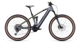 Vtt electrique cube stereo hybrid 120 tm 750 flashgrey  n  olive