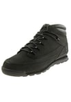 Timberland Homme Euro Rock Wr Botte tendance, Black Nubuck, 41.5 EU