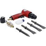 KIT MARTEAU BURINEUR PNEUMATIQUE AVEC OUTILS ET RACCORDS EN COFFRET