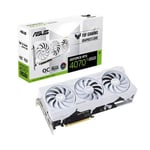 ASUS TUF Gaming GeForce RTX 4070 Ti SUPER 16GB GDDR6X White OC Edition Graphics Card