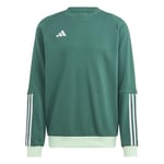 adidas Homme Sweatshirt (Long Sleeve) Sweat-Shirt Ras-du-Cou Tiro 23 Competition, Team Dark Green, HU1324, S