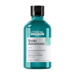 L'Oréal Professionnel Scalp Advanced Anti-Oiliness Dermo-Purifier Shampoo, For Oily, Greasy Hair, Serie Expert, 300ml