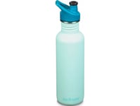 Klean Kanteen Kanteen Classic (Mit Sport Cap), 800Ml/27Oz, Blue Tint